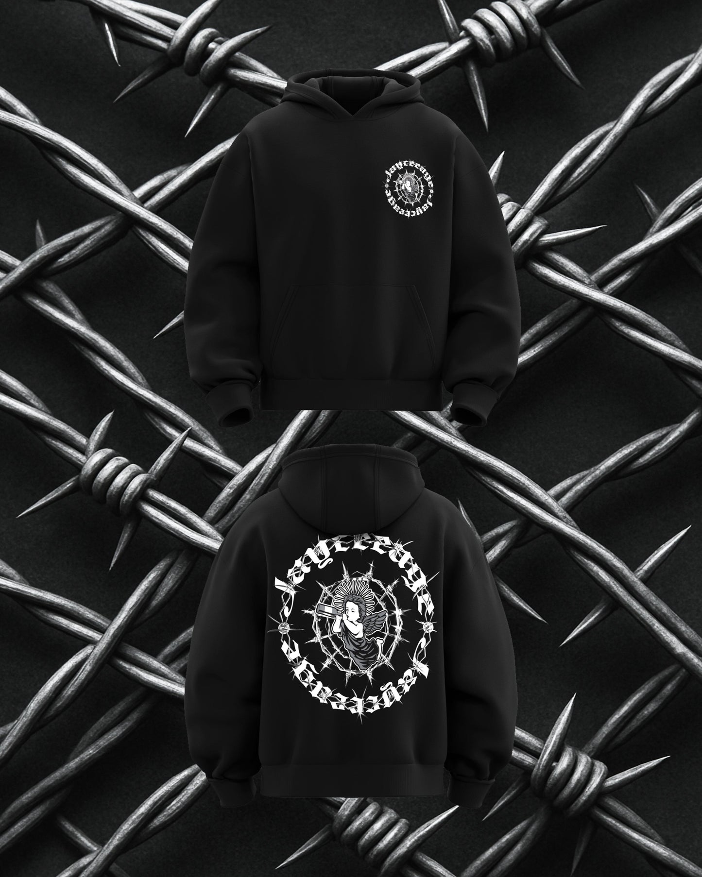 Púas hoddie